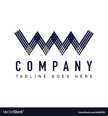 ww letter logo design