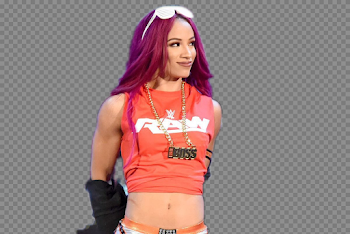 WWE Sasha Banks Transparent Background PNG