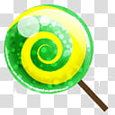 X Icons Set , candy green, green, white, and black abstract painting transparent background PNG clipart
