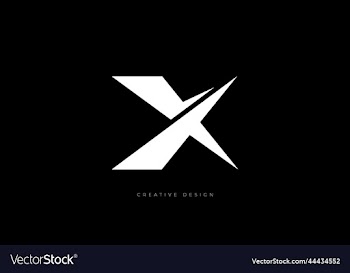 x letter branding logo concept
