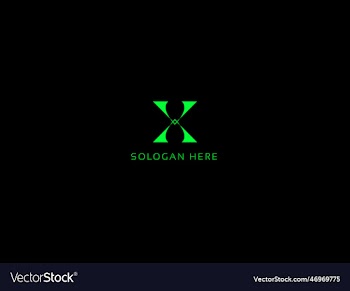 x letter logo
