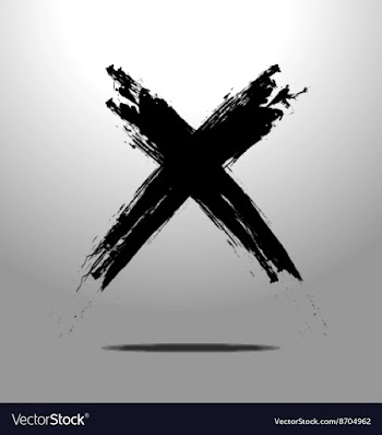 X letter vector image