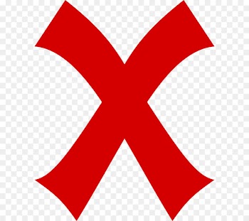 X mark Clip art - Spot Cliparts 