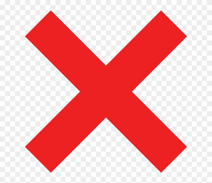 X Mark Cross Computer Icons Clip Art - Red Cross Icon
