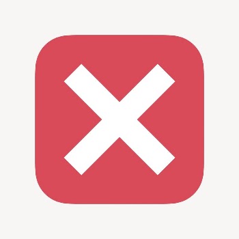 X mark icon, flat graphic | Free Icons - rawpixel