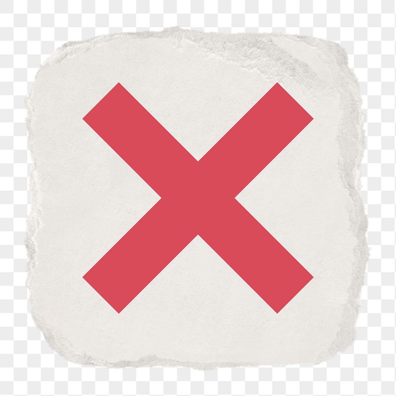 X mark png icon sticker, | Free Icons - rawpixel