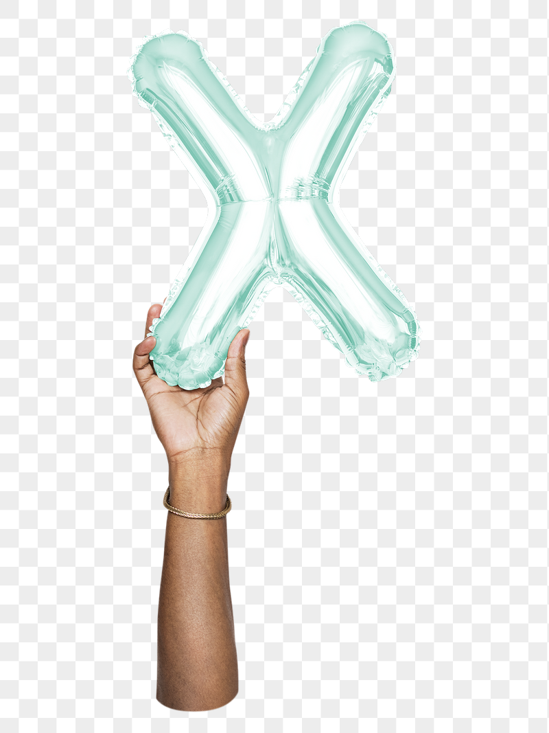 X png English alphabet, balloon | Free PNG - rawpixel