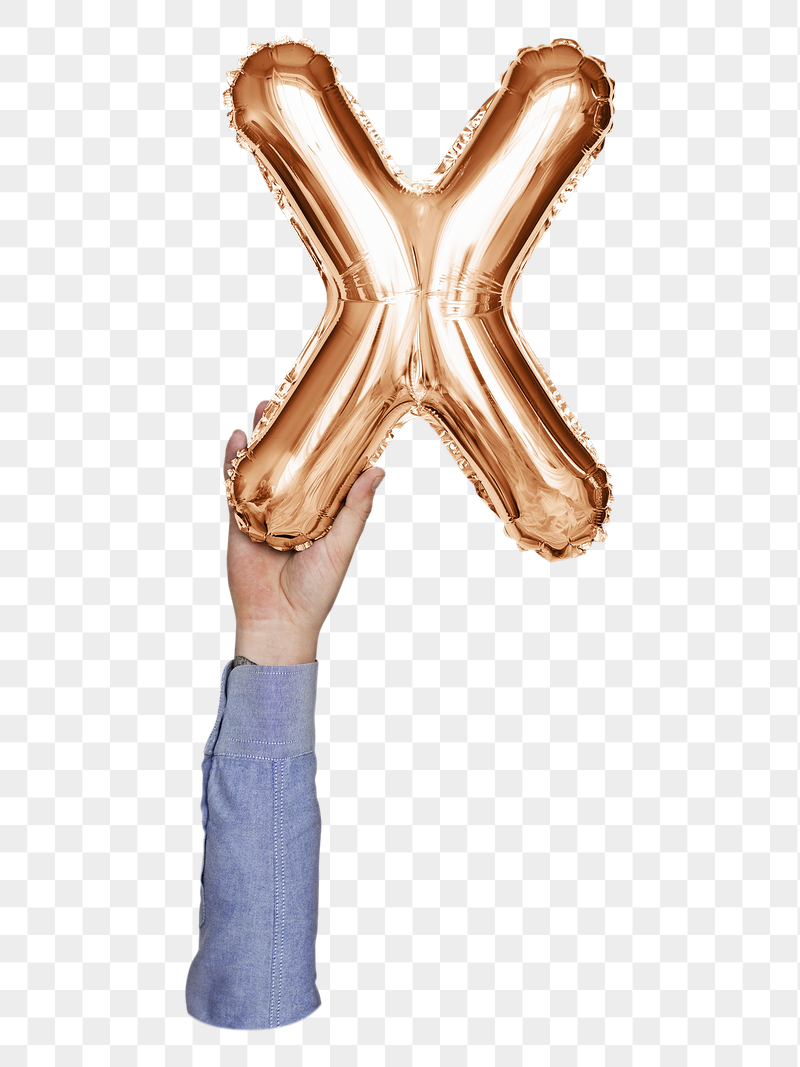 X png English alphabet, balloon | Free PNG - rawpixel