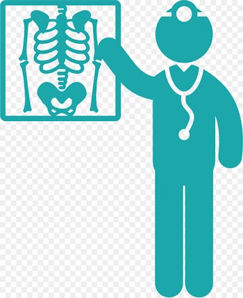 X-ray Computed tomography Health Care Icon - Doctor CT silhouette cartoon 