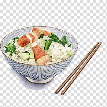 Xiaohan Dahan Dashu Hanlu Shuangjiang, Hand painting white rice transparent background PNG clipart