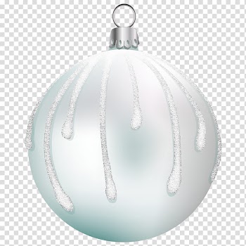 Xmas Balls on , gray Christmas bauble transparent background PNG clipart