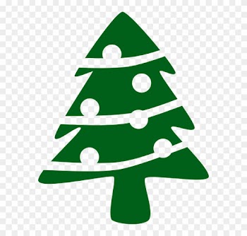 Xmas Tree Silhouette 7, - Christmas Tree Throw Blanket