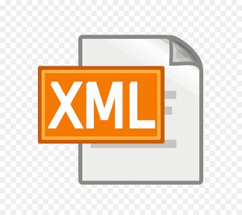 XML Scalable Vector Graphics Image Data Web feed - xml flag 