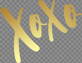 XOXO Free PNG Image