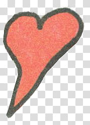 Xoxo , red heart illustration transparent background PNG clipart