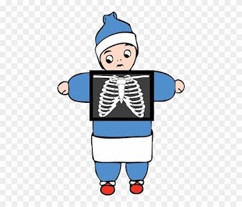 Xray Clip Art - Halloween Baby Skeleton Maternity T-shirt