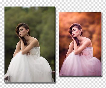 .XST, Preset , Bring the Autumn, woman wearing white wedding gown transparent background PNG clipart