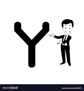 y letter logo template