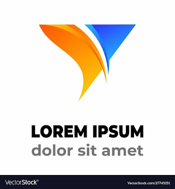 Y logo vector image