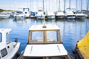 Yacht on Body of Water