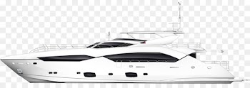 Yacht Ship Boat Clip art - White yacht 