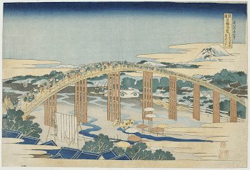 Yahagi Bridge at Okazaki on the Tōkaidō | Free Photo - rawpixel
