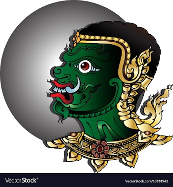Yak-giant-thai vector image