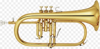 Yamaha Custom Series Bb Flugelhorn Yfh, Flugelhorn, Trumpet, Brass Instrument, Musical Instrument PNG
