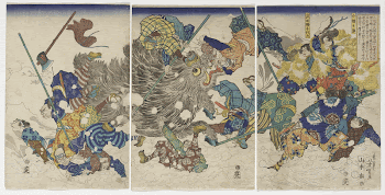 Yamamoto Kansuke Killing a Wild | Free Photo - rawpixel