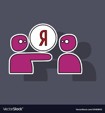 Yandex button icon yandex icon vector image