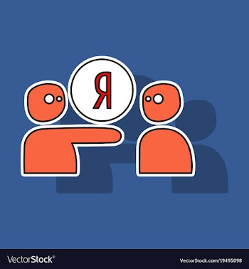 Yandex button icon yandex icon vector image