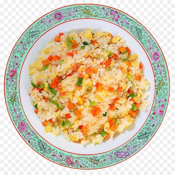 Yangzhou fried rice Fried egg Ham and eggs - The real egg fried ham 