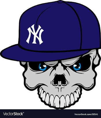 Yank skully vector image