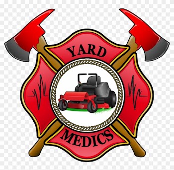 Yard Medics Sc Logo - Firefighter Lawn Service