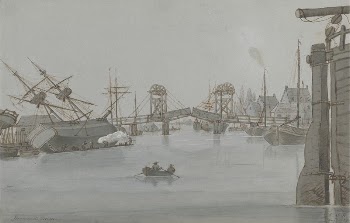 Yarmouth Bridge, Aug. 1829 | Free Photo - rawpixel