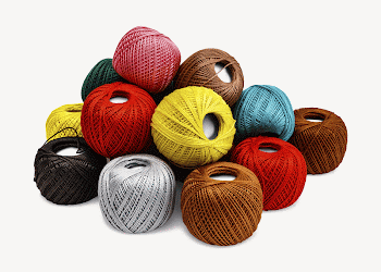Yarn ball collage element, object | Free PSD - rawpixel
