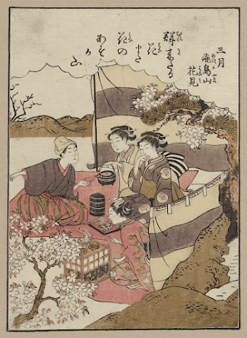 Yayoi asukayama hanami. Original from the Library | Free Photo - rawpixel