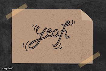 Yeah paper note | Free stock vector - 1016670