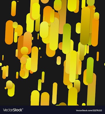 Yellow abstract modern gradient background with vector image