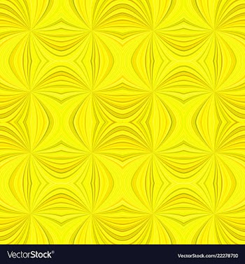 Yellow abstract psychedelic seamless striped vector image