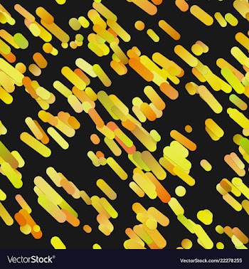 Yellow abstract repeating gradient diagonal vector image