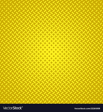 Yellow abstract simple halftone stripe pattern vector image