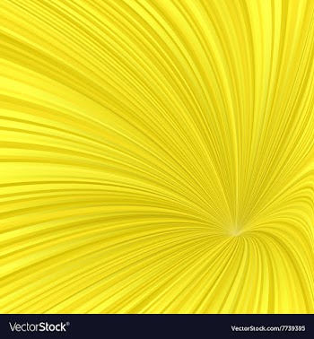 Yellow abstract swirl background vector image