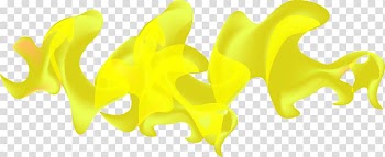 Yellow Abstraction Splash, Abstract yellow droplets transparent background PNG clipart