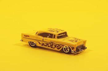 Yellow and Black Coupe Scale Model