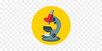 Yellow And Blue - Science Icon With No Background