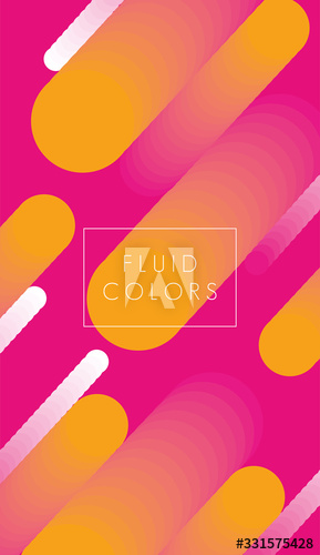 yellow and pink paint fluid colors background