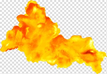 Yellow and red flame illustration, Watercolor painting Gold, Golden watercolour transparent background PNG clipart