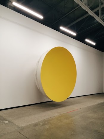 Yellow and White Bowl on Wall
