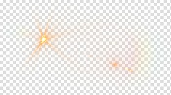 Yellow and white light illustration, Lens flare Desktop Light, light transparent background PNG clipart